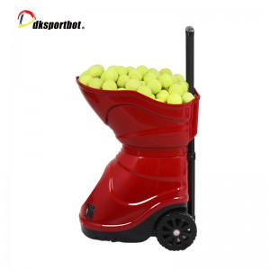 Durable tennis ball training machine adjusted speed shooter for sale