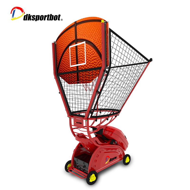 Manufacturer for Intelligent Basketball Throwing Machine - DL5 New arrival Kids Basketball Feeding Machine For Toys – DKsportbot detail pictures