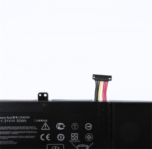 Asus ZenBook UX303UB UX303LN Q302L Q302LA Q302LG UX303 کے لیے لیپ ٹاپ بیٹری 50Wh C31N1339