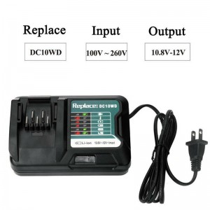 Power tools battery charger for Makita DC10WD 10.8V 12V lithium battery BL1016 BL1021 battery charger