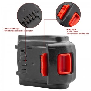 Batterie rechargeable pour batterie d'outils électriques Black and Decker BL1514 BL1314