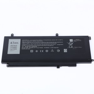 D2VF9 Battery ho an'ny Dell Inspiron 15 7000 Series 7547 7548 0PXR51 PXR51