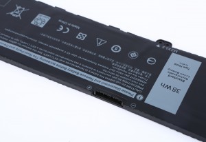F62G0 batteri för Dell Inspiron 13 5370 7373 7370 7380 P83G P83G001