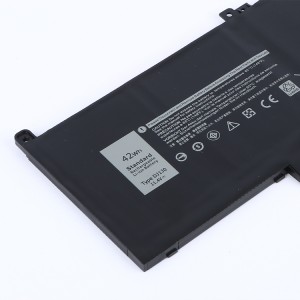 DJ1J0-batteri for Dell Latitude 12 7280 7290 13 7380 7390 14 7480 7490