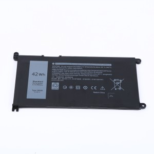 Batterie d'ordinateur portable YRDD6 pour Dell Inspiron 3582 3593 5493 5584 5593 5480