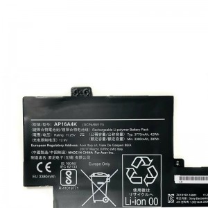 AP16A4K Laptop Baterija Za Acer Swift SF113-31-P865 Series litijeva baterija