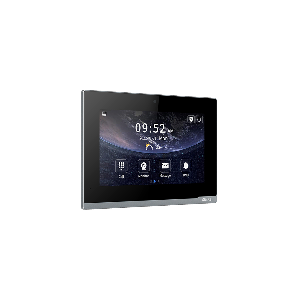 Intercom Phones For Flats - 7” Android 10 Indoor Monitor – DNAKE Featured Image