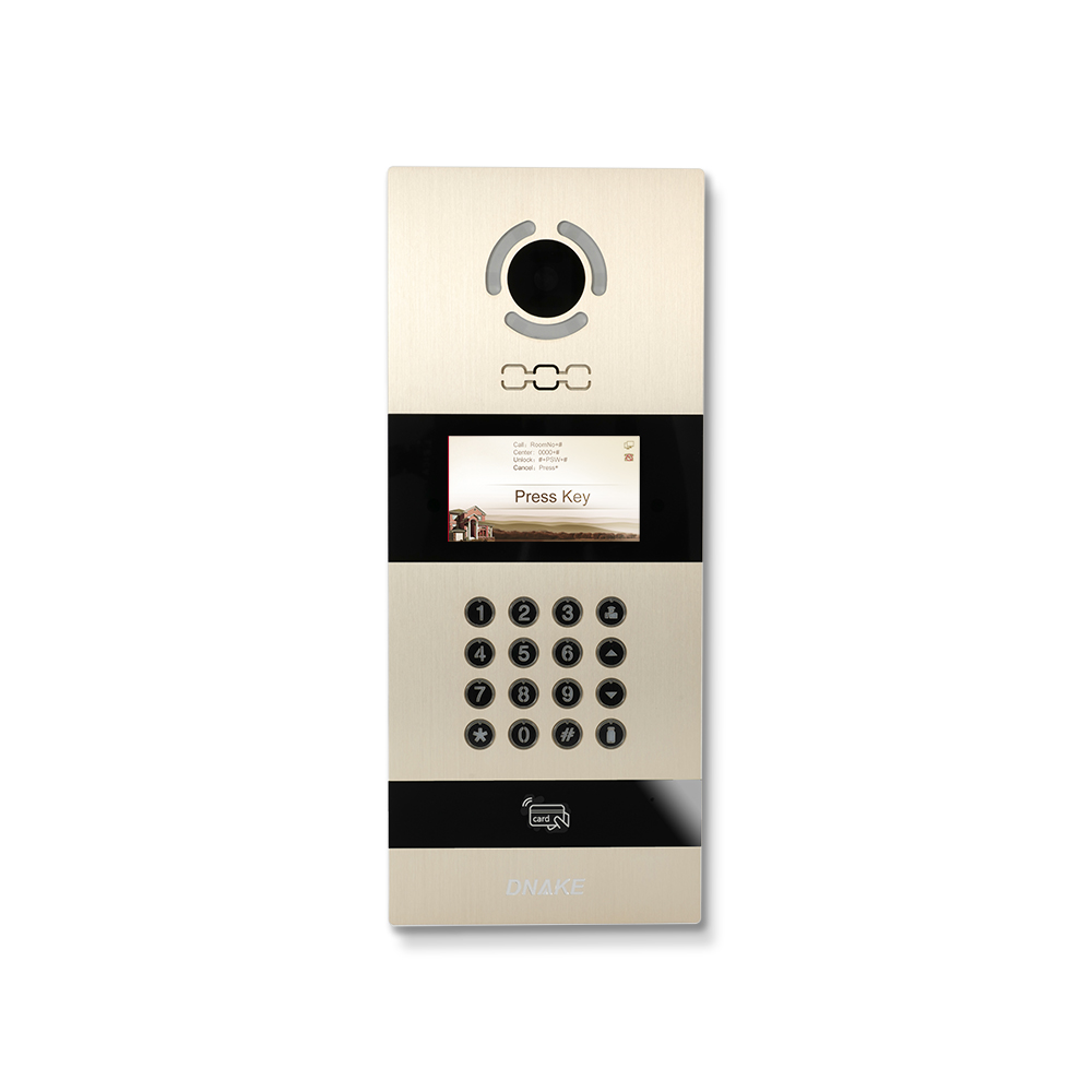 Best Price for High Rise Apartment Intercom - 4.3” SIP Video Door Phone – DNAKE Featured Image