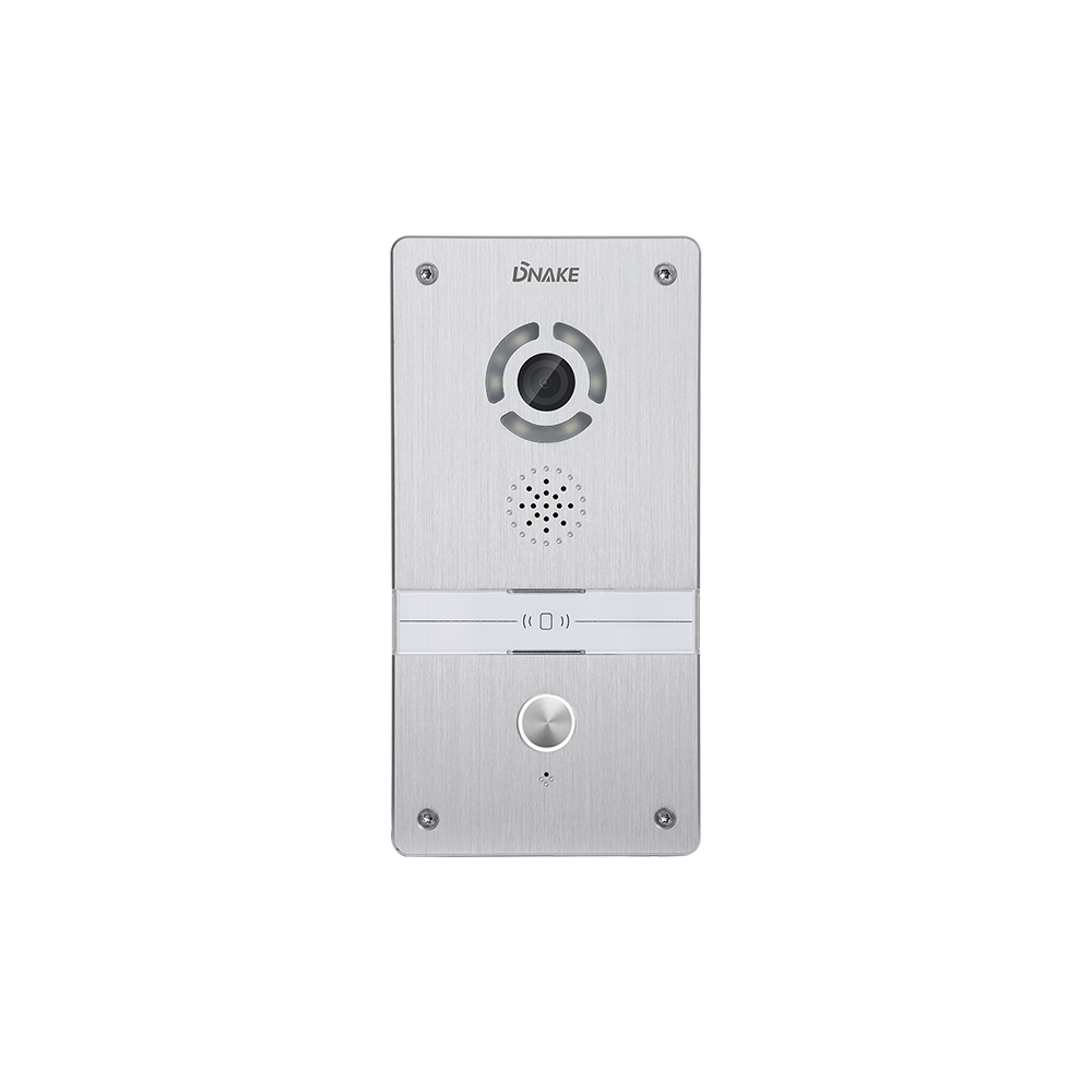 טלפון דלת SIP וידאו עם כפתור אחד
