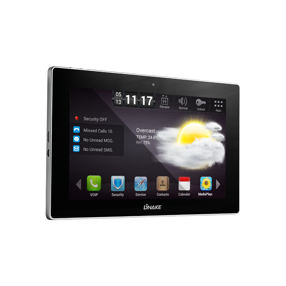 High Rise Building Intercom - 10.1” Android Indoor Monitor – DNAKE Featured Image