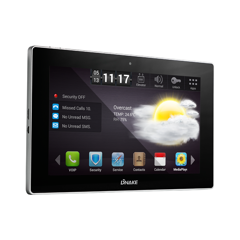 Apartment Doorbell System - 10.1” Android Indoor Monitor – DNAKE Featured Image