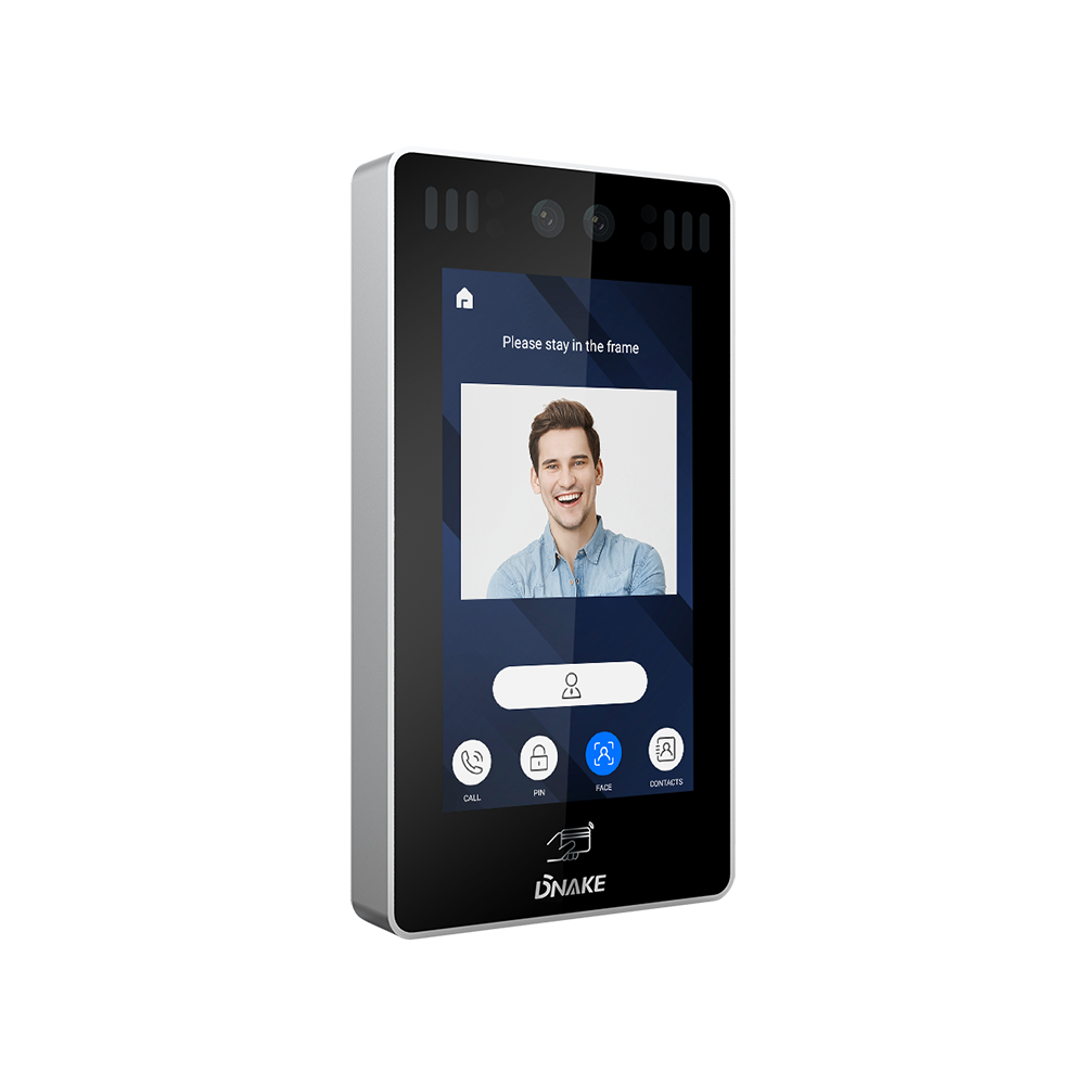 Wyróżniony obraz 7-calowego telefonu domofonowego z Androidem i funkcją rozpoznawania twarzy