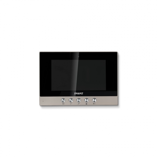7-inch Resistive Screen Mechanical Button Indoor Monitor