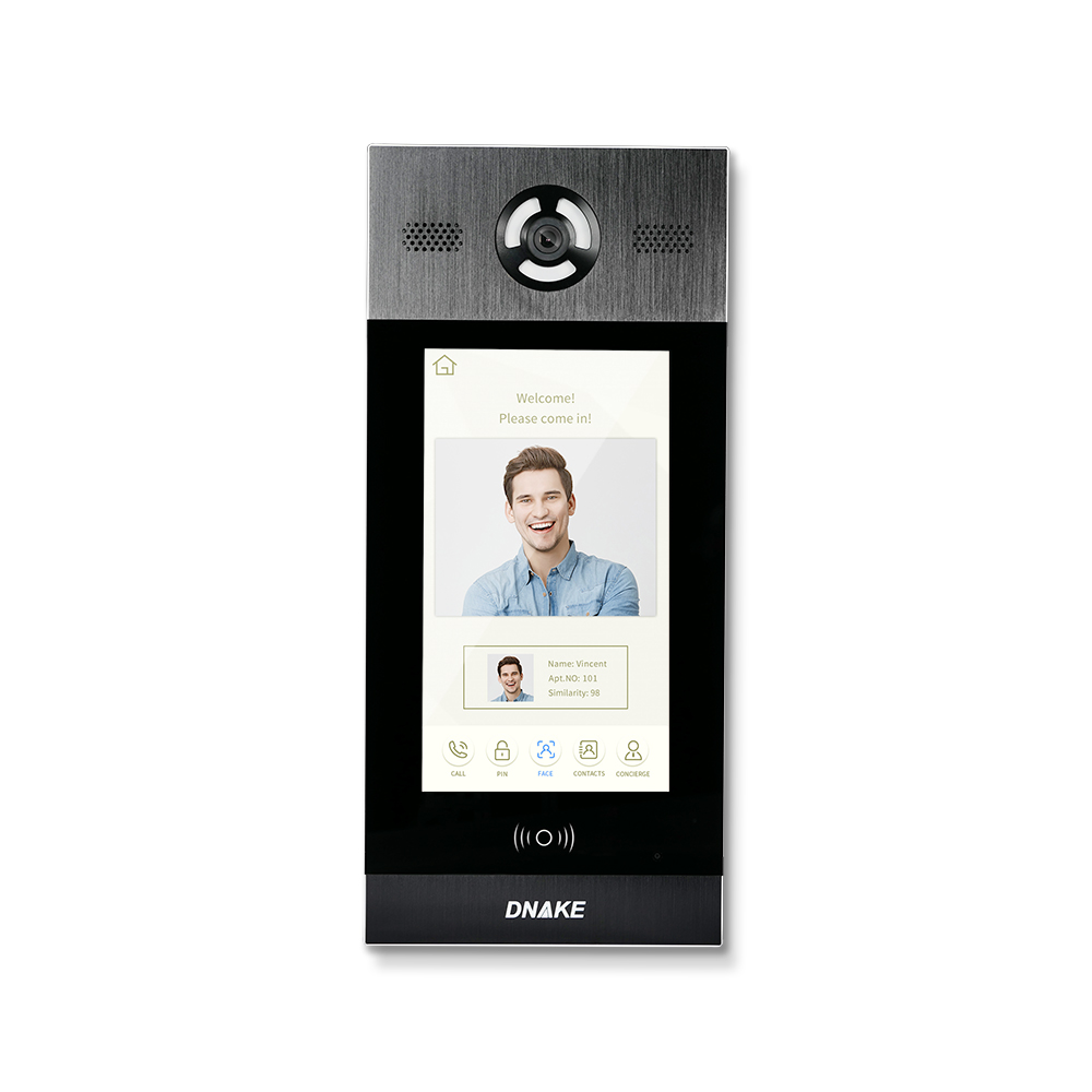 2021 wholesale price Intercom App - 10.1” Facial Recognition Android Doorphone – DNAKE Featured Image