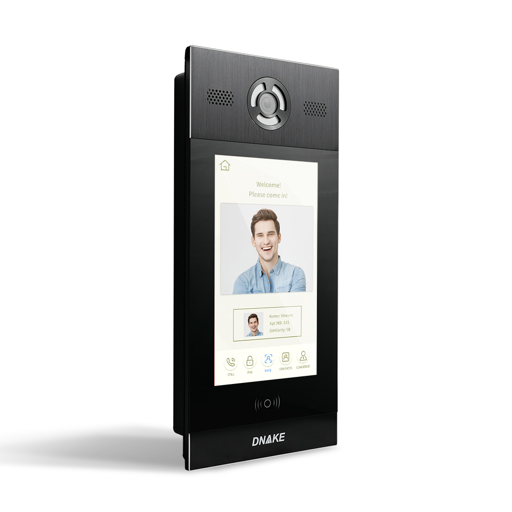 Ip Intercom System - 10.1” Facial Recognition Android Doorphone – DNAKE Featured Image