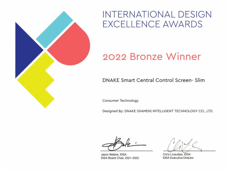 Bronze Award, IDEA 2022