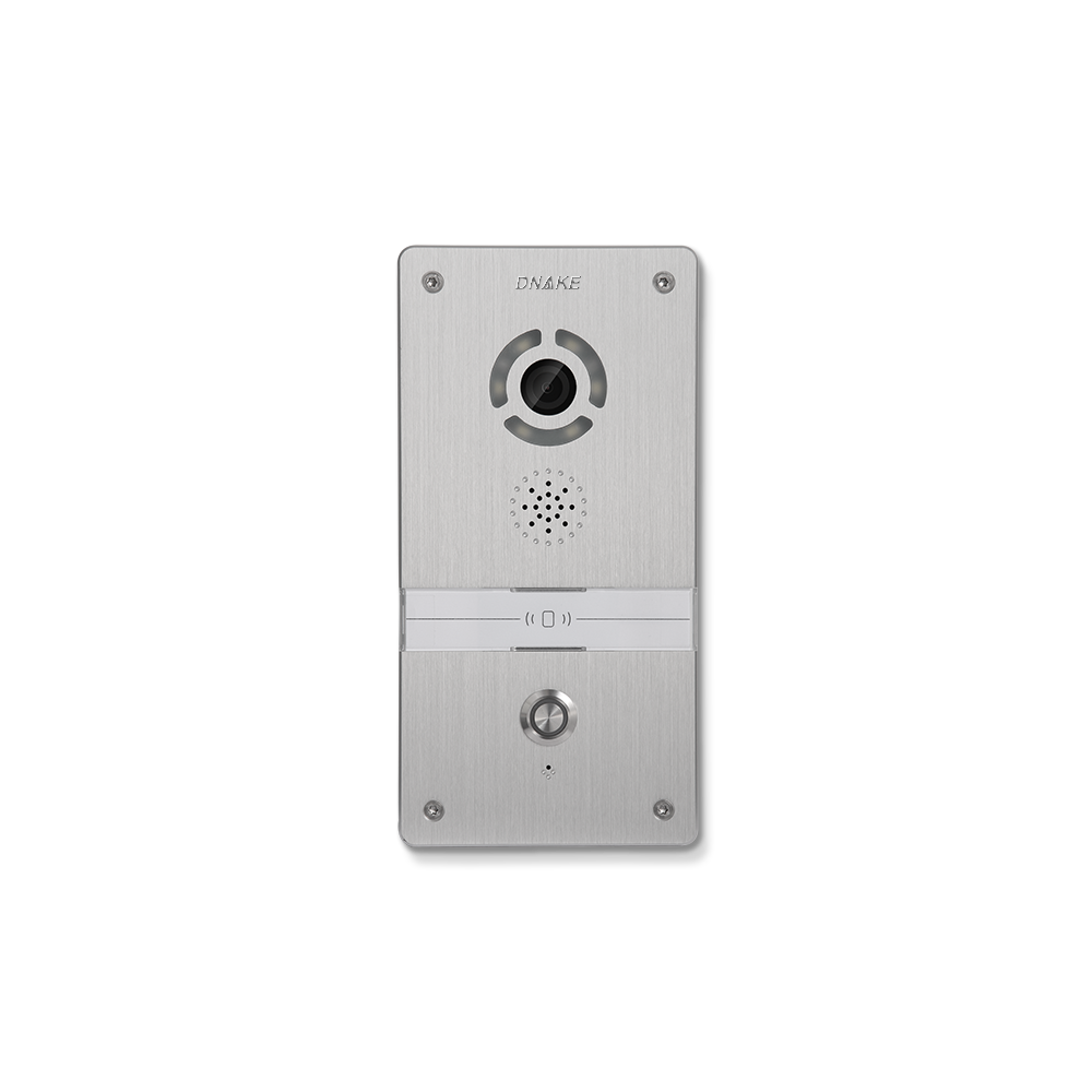 Factory Supply Intercom Ring - 1-button SIP Video Door Phone  – DNAKE Featured Image