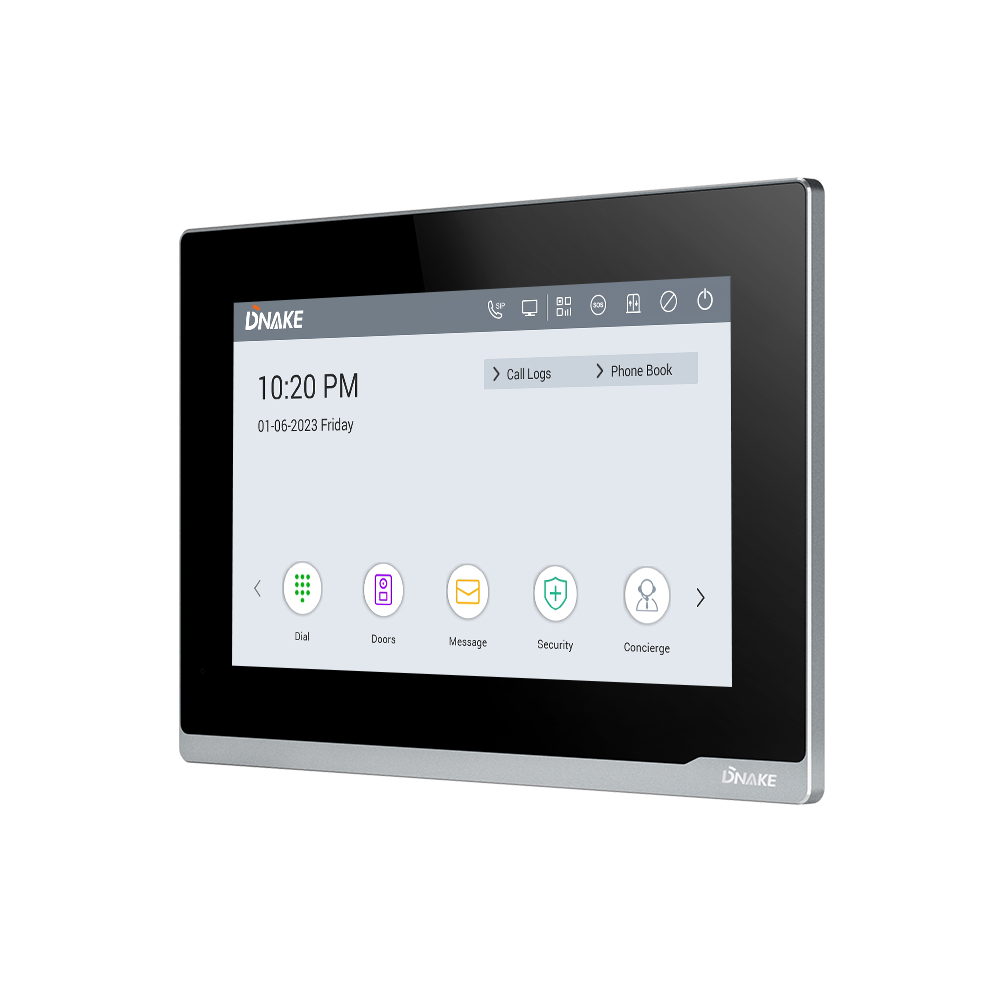 Imagine de prezentare a monitorului de interior bazat pe Linux de 7 inchi
