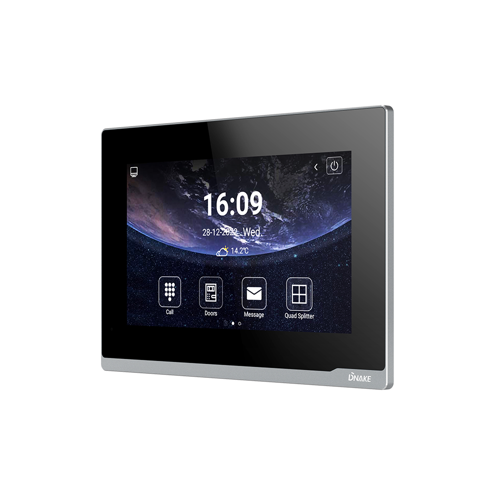 Monitor de interior Android 10 de 7” Imagine prezentată