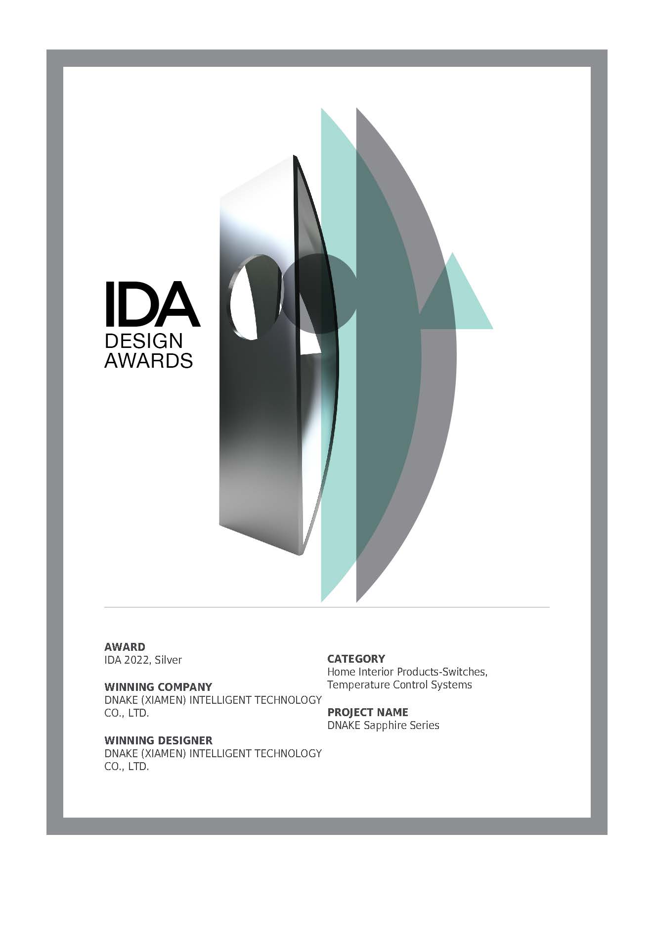 I-IDA Design Awards
