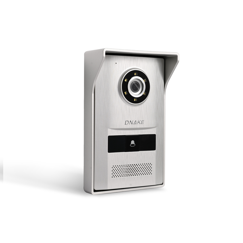 Factory making Doorphone Video Intercom - 1-button SIP Video Door Phone  – DNAKE Featured Image