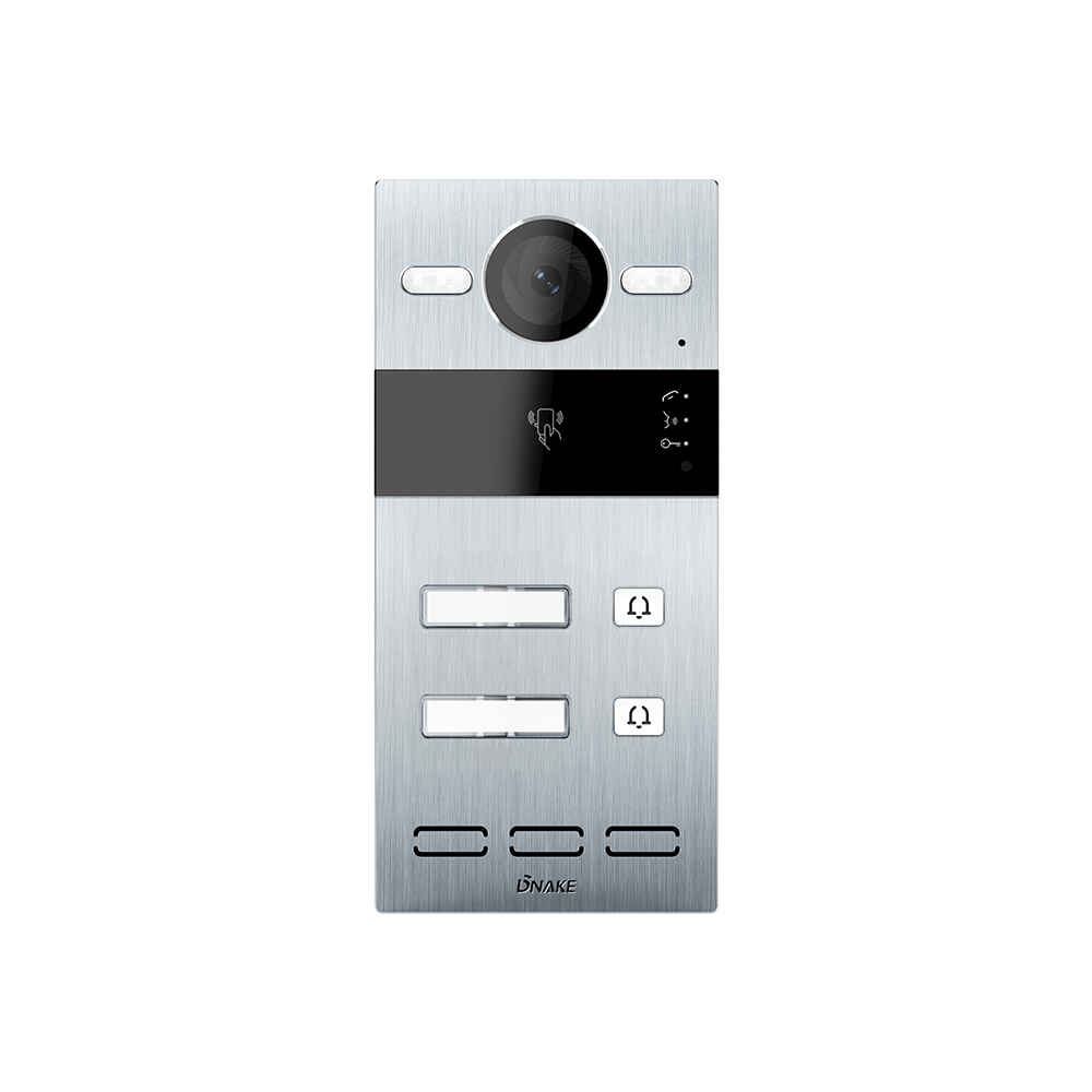 Imagem em destaque do videoporteiro SIP com vários botões