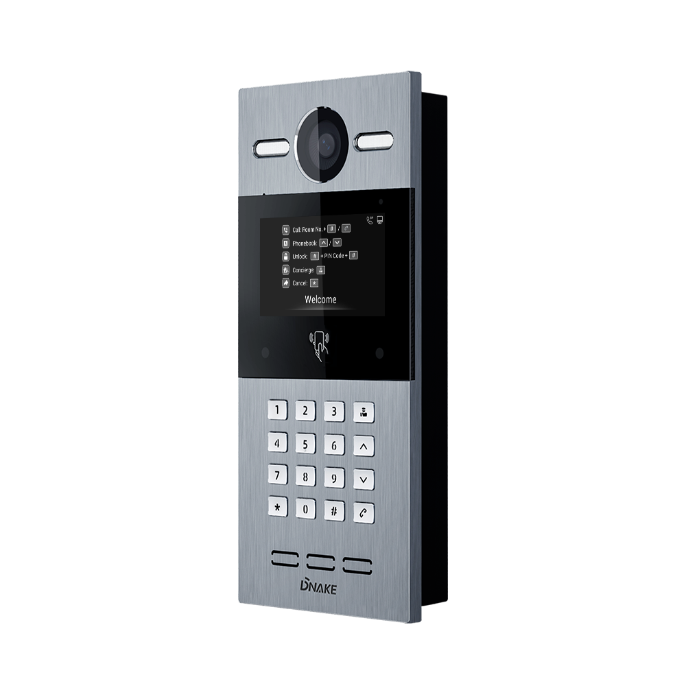 Linux Lobby Station - 4.3” SIP Video Door Phone – DNAKE Featured Image
