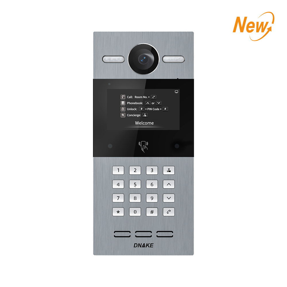 Wireless Intercom Systems For Home - 4.3” SIP Video Door Phone – DNAKE