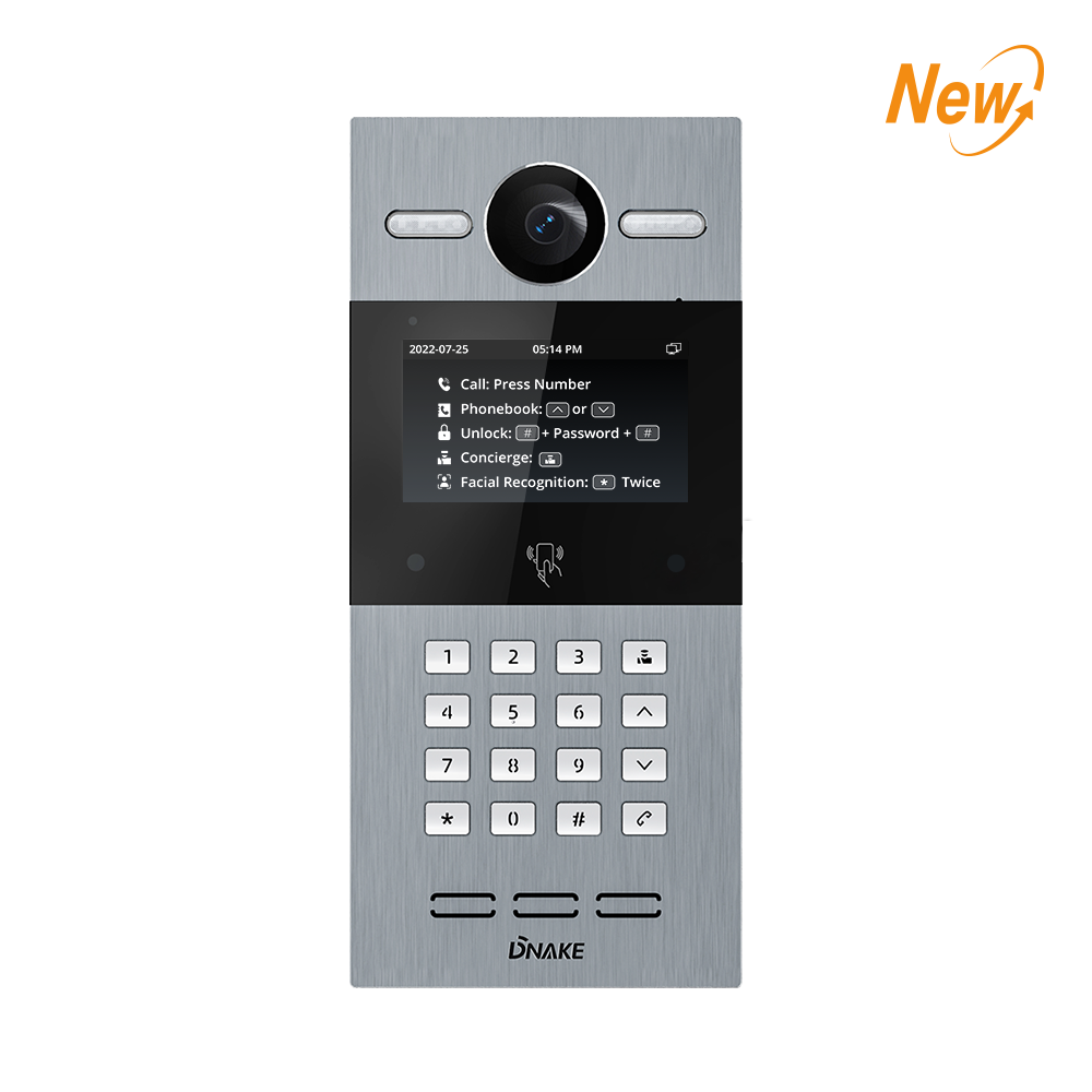 Nurse Call Patient Station - 4.3” Facial Recognition Android Door Phone – DNAKE