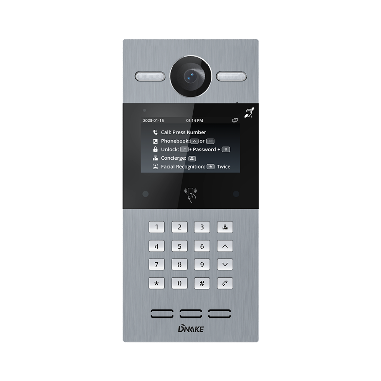 4.3” Facial Recognition Android Door Phone