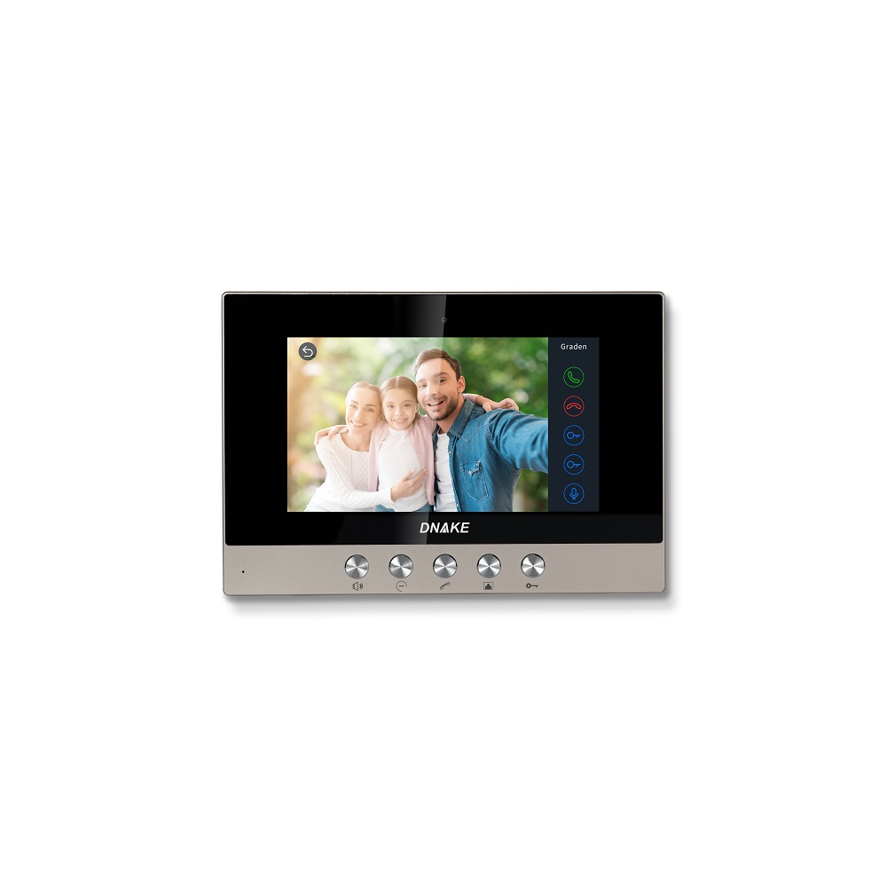 Factory Promotional Intercom Doorbell With Camera - 7” Indoor Monitor – DNAKE Featured Image