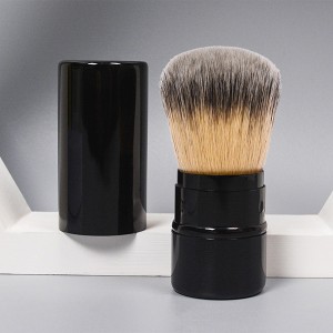 Dongshen Private Label Popular Vegan Makeup Brush Kabuki Travel Cosmetic Brush Blush Powder Brushes