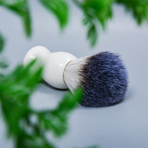 Veleprodaja izdržljiva profesionalna jeftina plastična drška sintetička četka za brijanje za njegu muškaraca