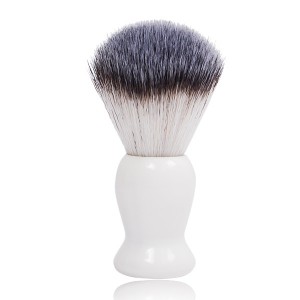 Wholesale Durable Professional Cheap Plastic Handle Synthetic Hair Bulk Shaving Brush for Men’s Grooming
