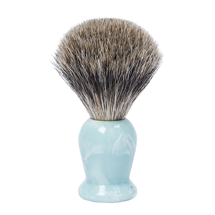 Good Wholesale Vendors  High Quality Razor - Dongshen Eco-friendly Resin Handle Best Badger Hair Shaving Brush Men’s Shaving Brushes – Dongmei