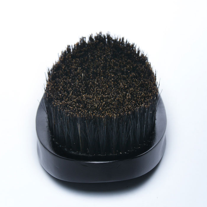 Superior Mens Boar Bristles Wood Base Beard Brush Barber Supply Beard Grooming Brush Custom Logo