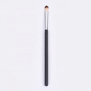 Dongshen High quality factory price synthetic hair custom logo wood makeup brush concealer eyeshadow brush free samples