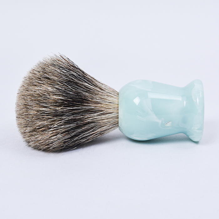 Mango de resina ecolóxica Best Badger Hair Shaving Brush Brochas de afeitar para homes