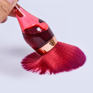 High quality Wholesale Custom Professional Design Makeup Brush For Powder Brush Wine Cup Shape Blush perterget