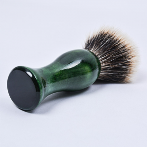 Dongshen chất lượng cao bán chạy nhất của nhà sản xuất sản phẩm hai dải tóc lửng tay cầm bằng gỗ bàn chải cạo râu bán buôn