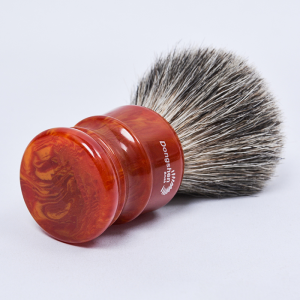 Propesyonal at kumportableng purong badger hair eco-friendly resin handle panlalaking shaving brush