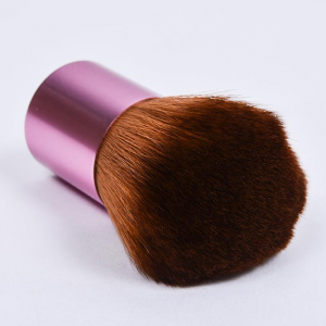 Hot Sell Private Label Support Stor bas med runt huvud Kabuki borste Makeup Brush Blusher Pulverborste