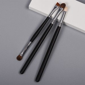 Eyeshadow Brush 3PCS Makeup Brush set Blending Shadow Brush Nature Hair Synthetic Hair Eye Shadow Brush Set ເຄື່ອງແຕ່ງໜ້າ