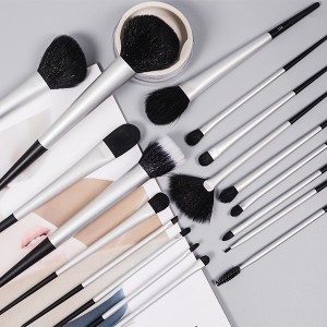 18pcs Synthetic hier Makeup Brushes Set Fan Shaped Professional Makeup Brush Set