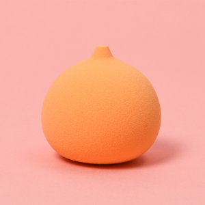 Vente chaude Doux Logo Personnalisé Nouveau Fruit Forme Citron Fondation Beauté Maquillage Éponge Mélange Bouffée