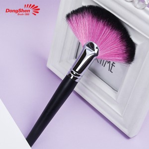 Bentuk Kipas Powder Concealer Blending Finishing Highlighter Highlighting Makeup Brush Nail Art Brush for Makeup