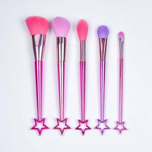 Super Lowest Price Body Brush - Dongshen private label unique makeup brush wholesale star makeup brush colorful purple makeup brush set – Dongmei