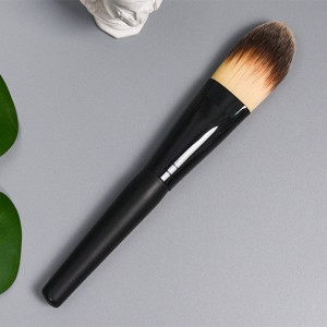 DM nejprodávanější štětce na tvářenku/základovou bázi profesionální štětec na make-up vegan s dřevěnou rukojetí single pro krásu