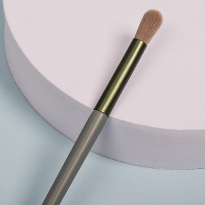 Supply ODM China Wholesale 1PC Powder Brush Blush Loose Powder Brush Makeup Black Handle Make up Single Brush