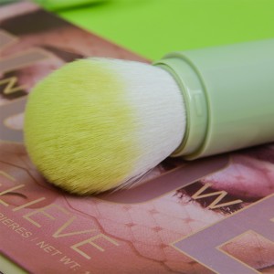Bag-ong Disenyo sa DM nga Make Up Brushes Retractable Makeup Brush Synthetic Hair Travel Mini Makeup Brush Set nga adunay Kahon